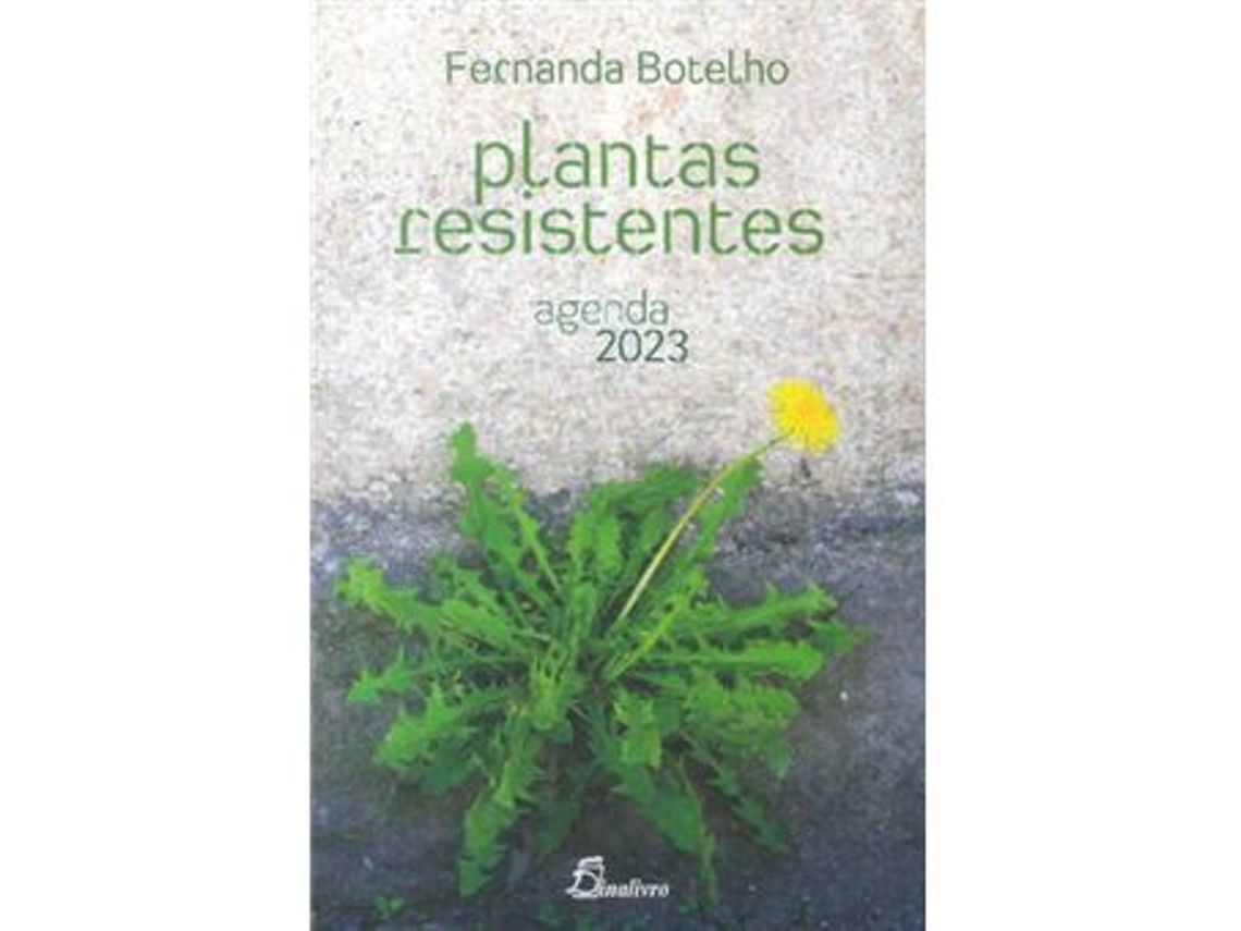 Libro Plantas Resistentes Agenda 2023 de Fernanda Botelho (Portugués)