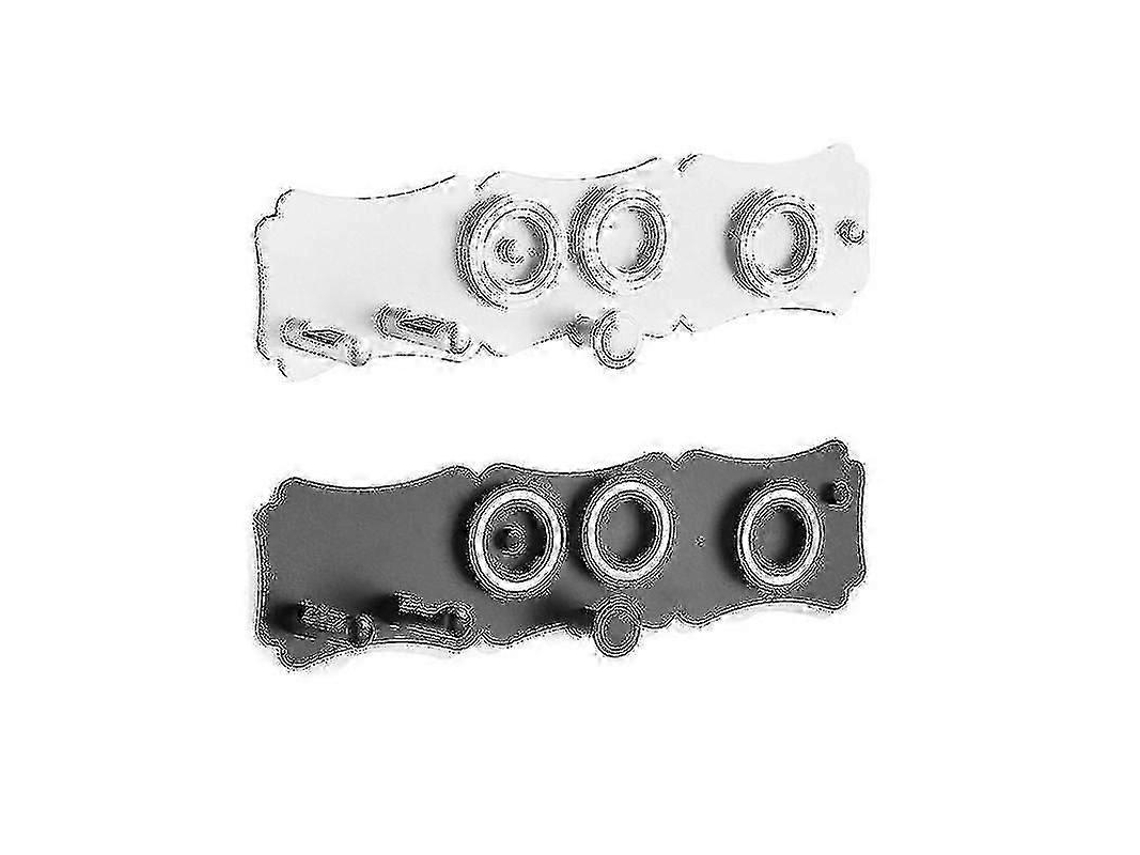 Soporte para secador de pelo, estante plateado para baño. Ly Ebike
