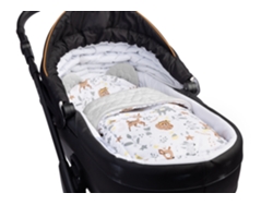 Set Capazo/Carrito Aventuras en el Bosque SENSILLO Cojín Nórdico
