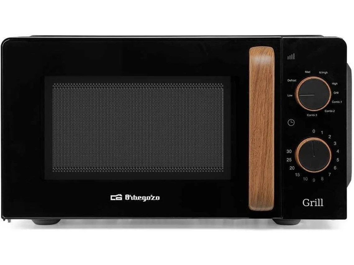 Microondas ORBEGOZO MIG 2140 (20 L - Sin Grill - Negro)