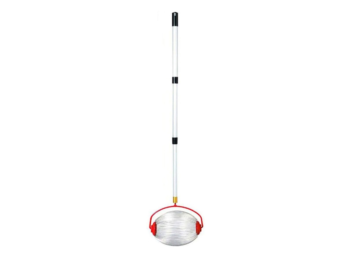 MEOIRUERY Recolector de Nueces Ajustable Ligero Herramienta Manual para Recoger Nueces Rodando Cosechadora de Bolas
