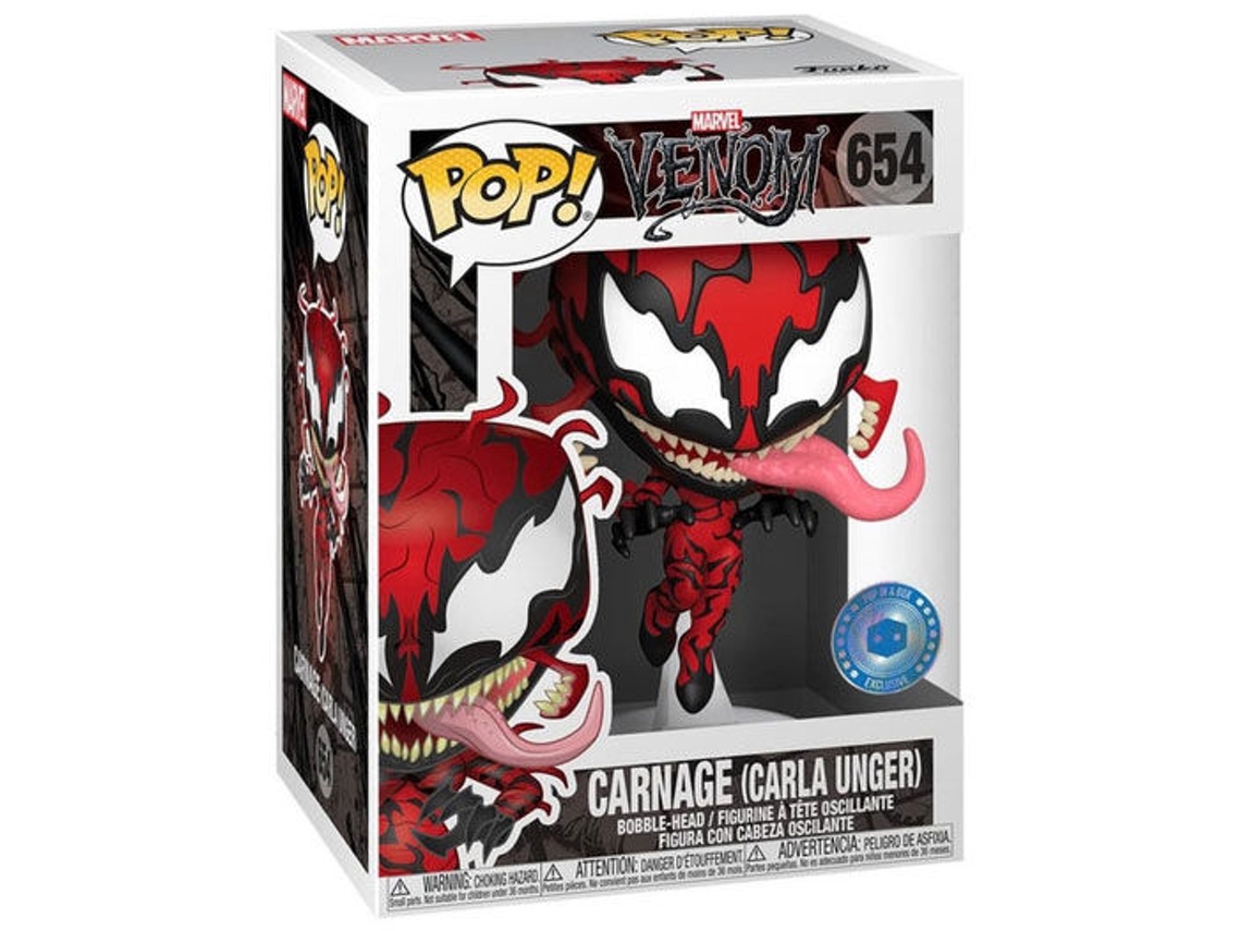 Figura Pop Marvel Comics Carla Unger Carnage Exclusiva B.active