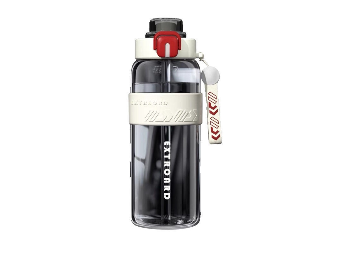 Botella Deportiva De 1200 Ml Para Niños: Portátil Y Resistente A Altas Temperaturas.