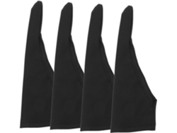 Protectores Guantes Dedos Tope Pulgar, Guantes Anti Sudor