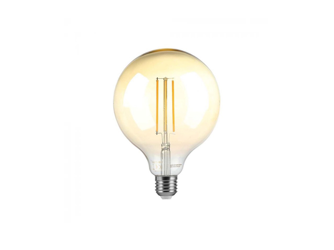 Bombilla Led G125 Dim 8w 2200k E27 Ámbar V-tac