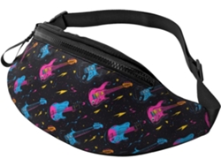 Riñonera Poliéster Para Hombre Diseño Estampado Vacaciones