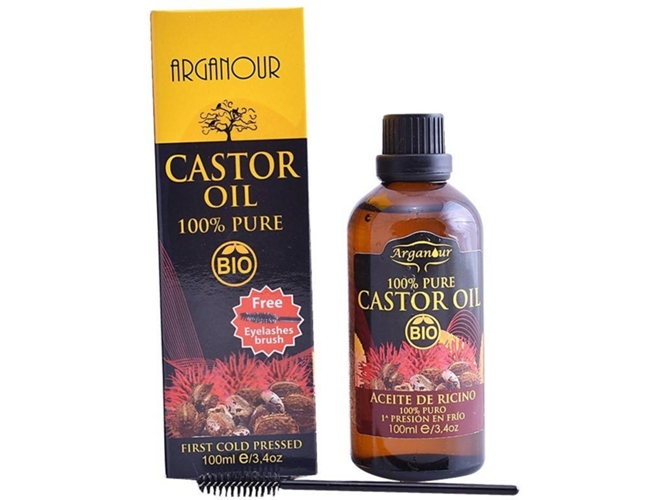 Aceite de Ricino ARGANOUR Castor Oil 100% Pure (100 ml)