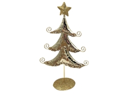 1 pieza de decoración de escritorio para árbol de Navidad ALLINLESS