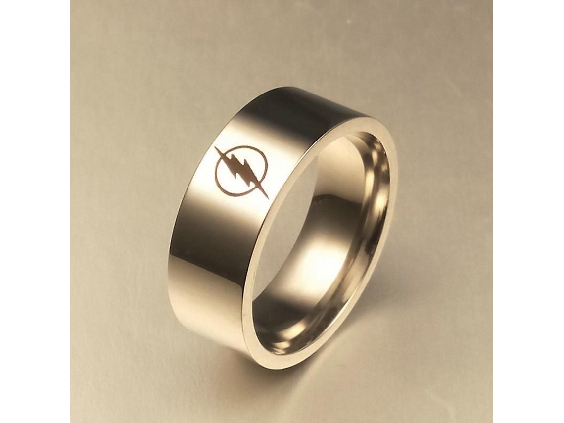 2026-anillo De Acero Titanio Plata Estilo Pareja Para Festivales Talla 6-13 Empaquetado Individualmente