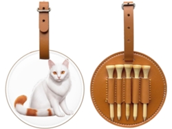 Bolsa para tees de golf Van Lake Cat, fácil de transportar | SIN MARCA