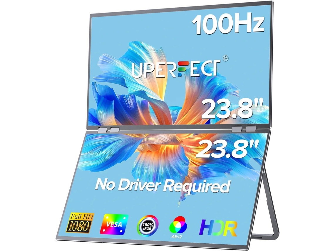 Monitor portátil perfecto de 23,8 pulgadas y 120 Hz
