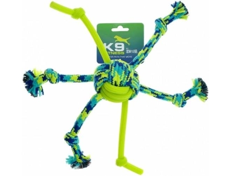Cuerda K9 Pelota Araña con Cordón TPR