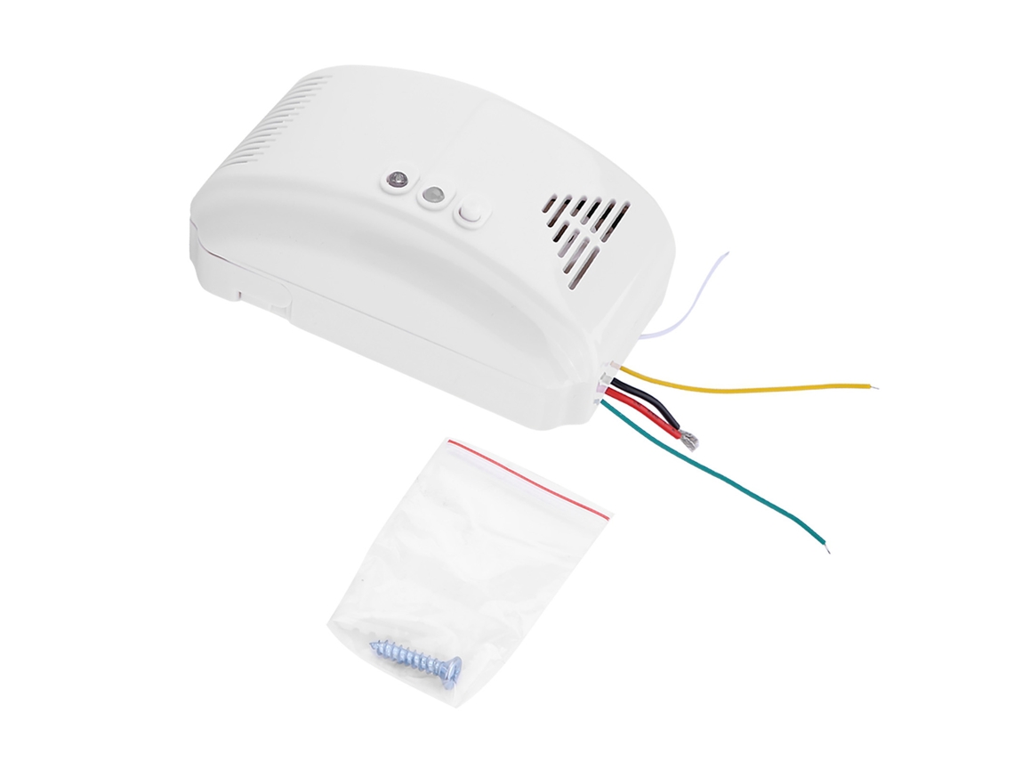 KOFIHETY Sensor de Alarma de Gas Natural, Propano, Butano, LPG para Autocaravana y Barco 12V