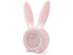 Reloj digital GOKOCO con luz LED y luz nocturna.
