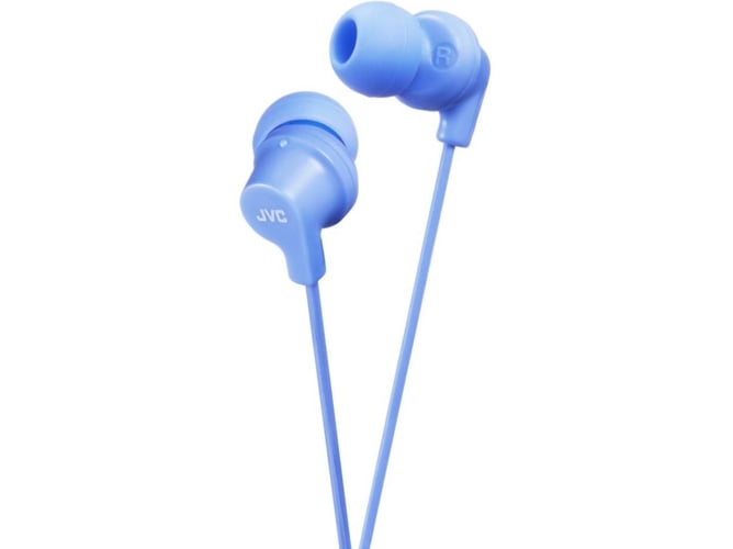 Auriculares con Cable JVC HA-FX10-LA-E (In Ear - Micrófono - Azul)