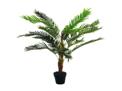 Palmera Cycas Artificial 123cm Maceta Interior Exterior