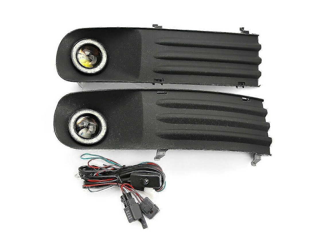 Faros antiniebla para coche Angel Eye con arnés para Transporter T5 T28 T30 03-09