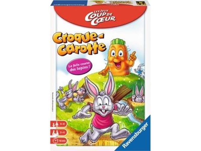 Juego de Mesa RAVENSBURGUER Croque Carotte 'Coup de Coeu'' (Francés)
