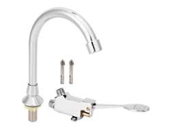 Juego de grifo de pie, kit de grifo de pie para lavabos médicos y de laboratorio, accesorios Mdug