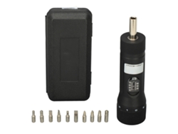 Llave Dinamométrica Ajustable Para Destornillador, De 10 A 70 In-lb, Con Accionamiento De 1/4 De Pulgada, Alarma Sonora Y Vibración.