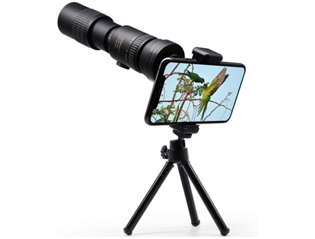 Prismáticos de Alta Potencia 12*50 Alcance de Visión Claro y Nítido para Viajes Observación de Aves Astronomía Deportes y Vida Nocturna, Color Negr...