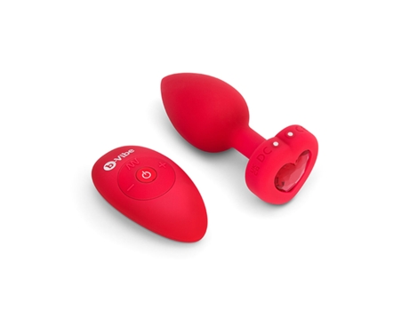 Vibrador B-Vibe Heart Rojo