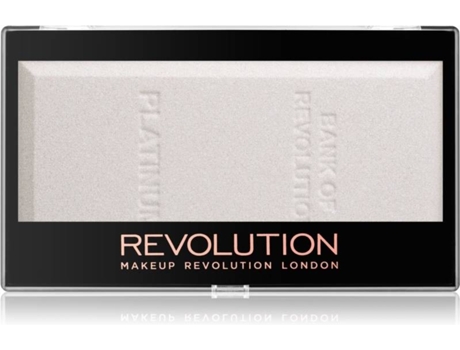 Iluminador MAKEUP REVOLUTION Ingot Highlighter Shade Platinum