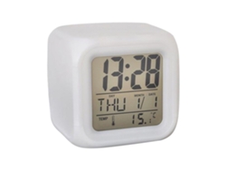 Reloj de color, cambio de color, silencioso, luz nocturna, temperatura RNEMITERY