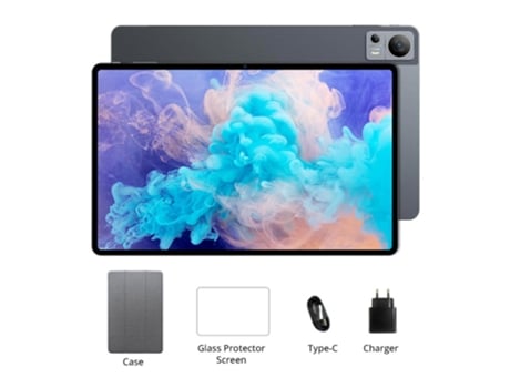 Tablet N-ONE NPad X1 Android 13 con Funda de Piel y Set de Película Templada Pantalla IPS de 11'' MTK Helio G99
