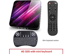 Box Smart Tv Tp03 H616 Android 10 4 + 32g D Video 2.4g 5ghz Wifi Bluetooth 4 + 32G_Au plug + Teclado I8