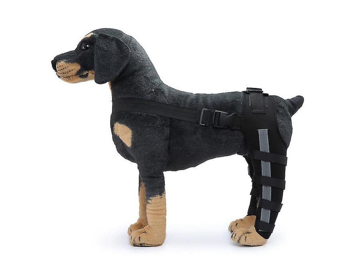 2026-protector De Rodilla Para Perros Con Doble Soporte Posterior Para Acl, Artritis Y Dislocación Cku S Black2