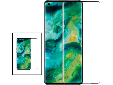 Kit 2x Protector de Pantalla Cristal Templado Oppo Reno6 Pro 5G PHONECARE Full Cover
