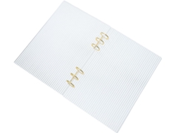 Besportble Carpeta De Acrílico Transparente Y Limpiar Y Para Agenda De Oficina 21,00 X 15,00 X 0,30 Cm Pulg...