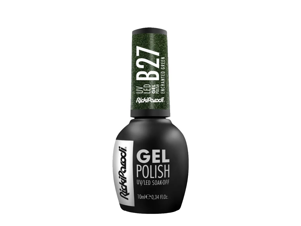 Esmalte de uñas en gel B27 Verde Encantado 10 ml RICAPIPARODI