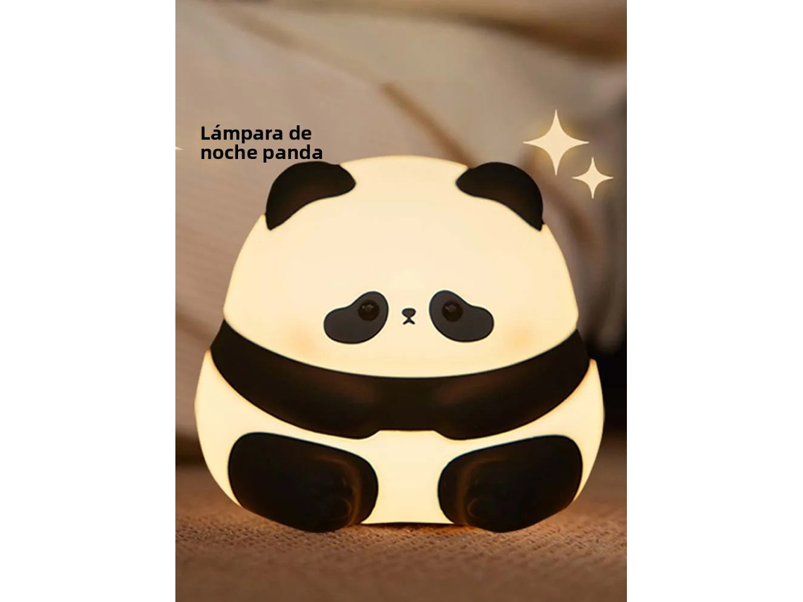 (estilo 4) Luz Nocturna De Panda Tipo: Luz Nocturna Fuente De Alimentación: Led Incluye: Batería Y Bombilla