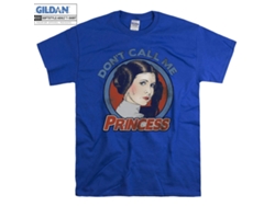 Camiseta Rockinstone Star Wars Leia Don't Call（l）