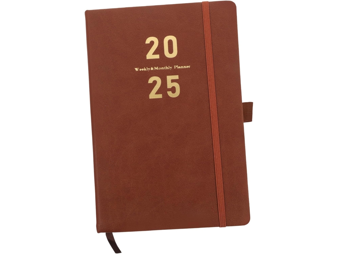 Agenda Cuaderno Rígida Con Portalápices, Multifuncional Para El Hogar, La Oficina Y Los Estudiantes.