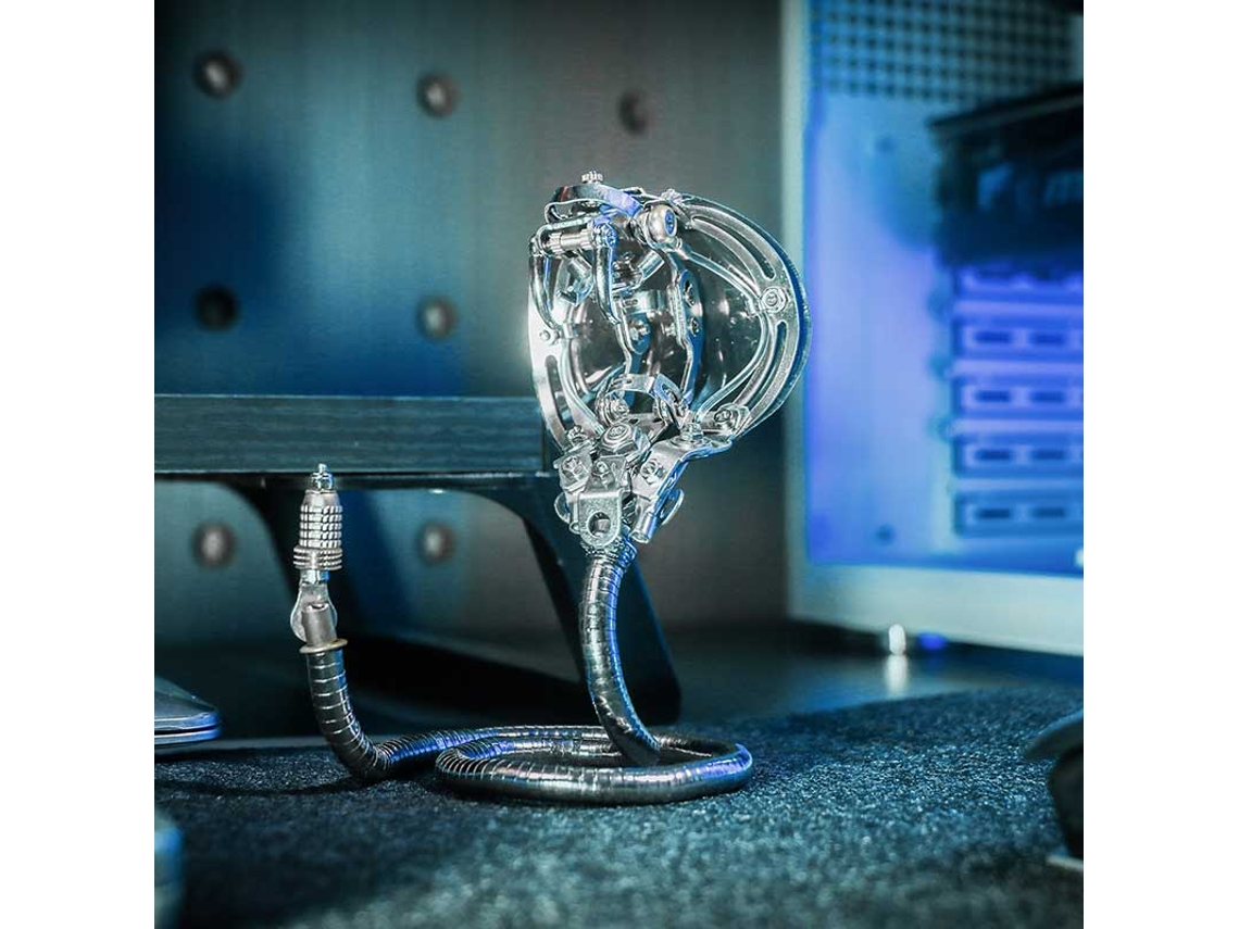 Modelo de pitón de metal de 592 piezas, rompecabezas 3D de alta dificultad, bloques de ensamblaje DIY, juguete mecánico de precisión Viewleaf