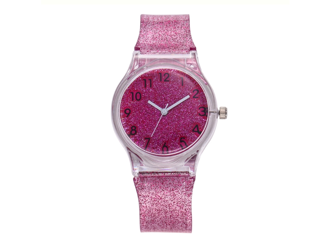 Reloj De Pulsera Para Estudiantes Adolescentes Con Correa De Silicona Y Movimiento De Cuarzo
