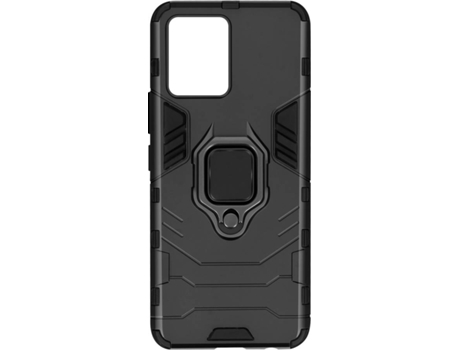 Carcasa Realme 8 AVIZAR Anillo de Soporte Negro
