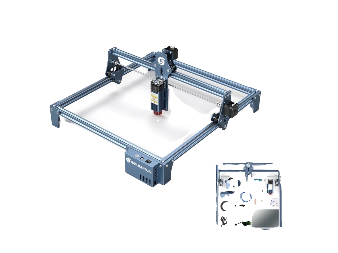 Máquina de grabado láser, grabado de precisión, compatibilidad versátil con materiales, S9 410 x 420 mm, OEM UE