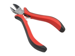 Alicates De Corte Para Bricolaje, Accesorios De Joyería, Herramienta Para Manualidades, Cuerpo De Crv, Mango De Tpr, 1 Unidad.