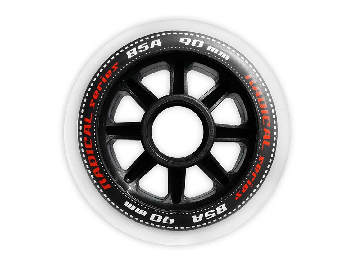 Rodas de Patins Radical 4 Unidades Prateado 84 Mm 84-85Atempish