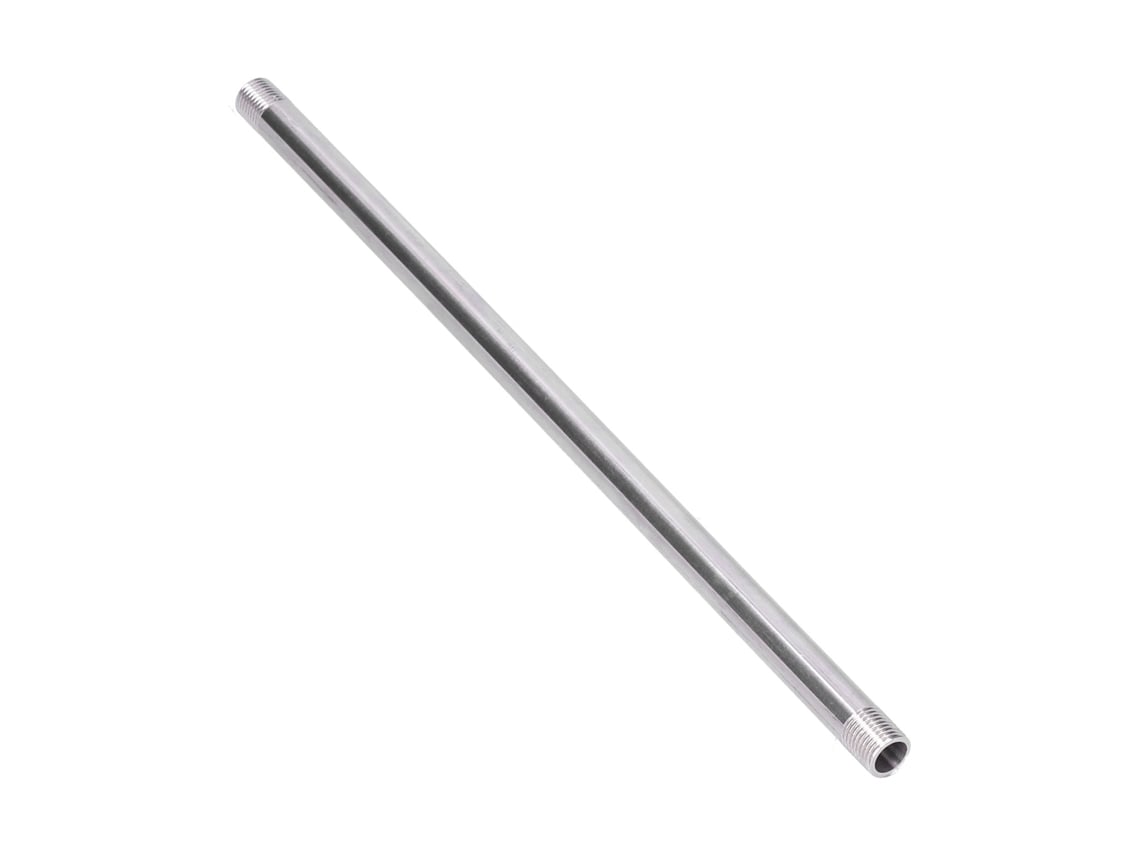 Conexión Roscada Macho G1/4 De Acero Inoxidable De 30 Cm Para Tuberías De Riego De Jardines Y Viviendas.