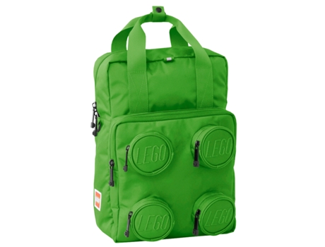 Mochila Brick 2X2 20205-0037 para Niño Verde Talla Única I LEGO