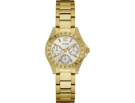 Reloj GUESS Mujer (Acero Inoxidable - Dorado)