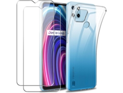 Protector de Pantalla Traseira Protetora Duplo para Realme C25Y HONGWE. Transparente