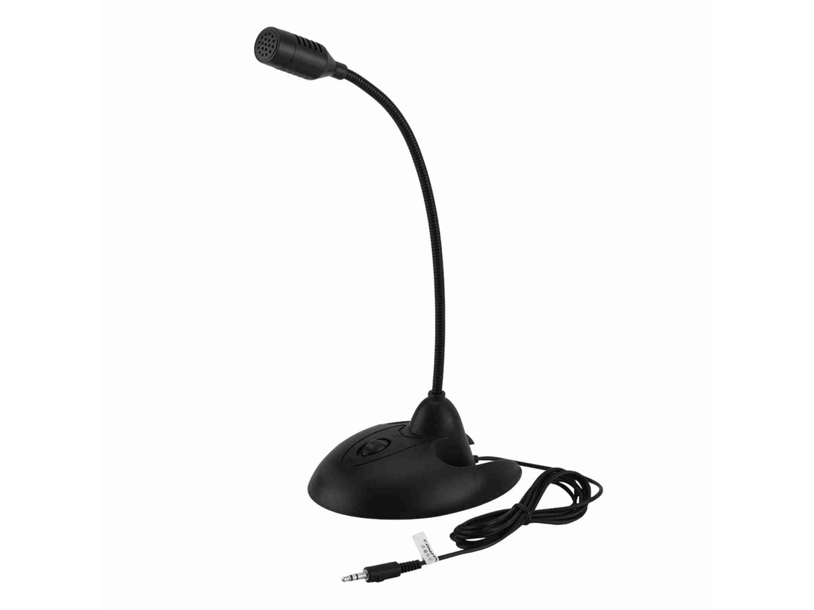 Micrófono estéreo de escritorio con brazo flexible para karaoke