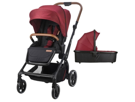 Cochecito de bebé 2 en 1 Convertible COCCOLLE Saliara Cabernet