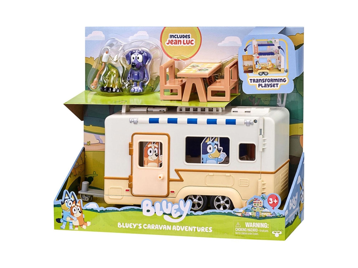 Figura de Jugar MOOSE TOYS Playset Bluey´s Caravan Adventures (Edad Mínima Recomendada: 3 años)